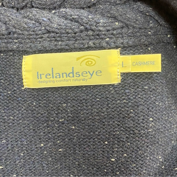 Wool & Cashmere Coat Irelands Eye Size Large - Picture 6 of 7